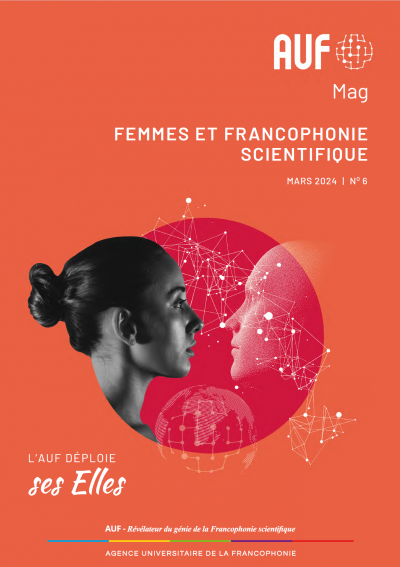 Couverture du magazine Femmes et Francophonie scientifique 2024