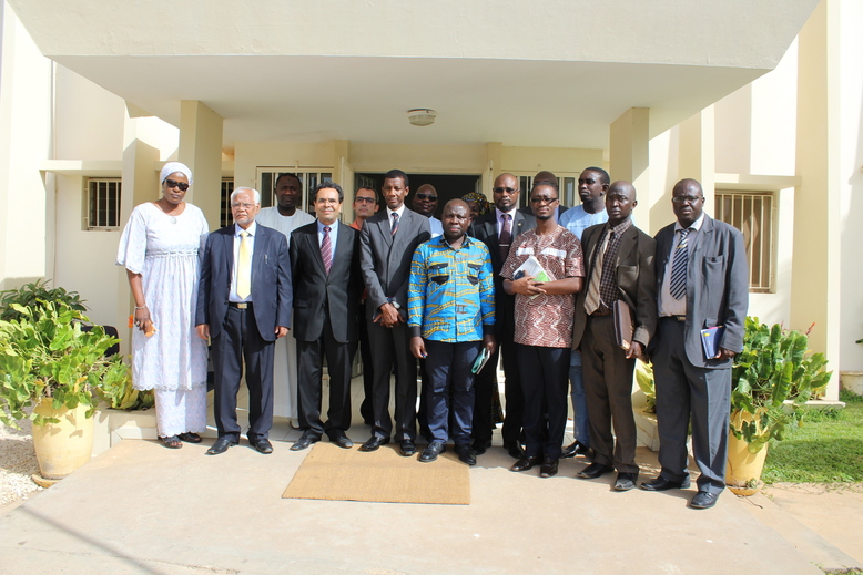 Dakar : Visite du ministre de l'enseignement supérieur de la Gambie