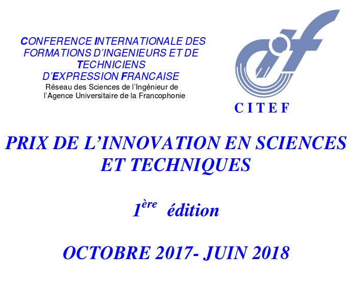 Prix innovation CITEF