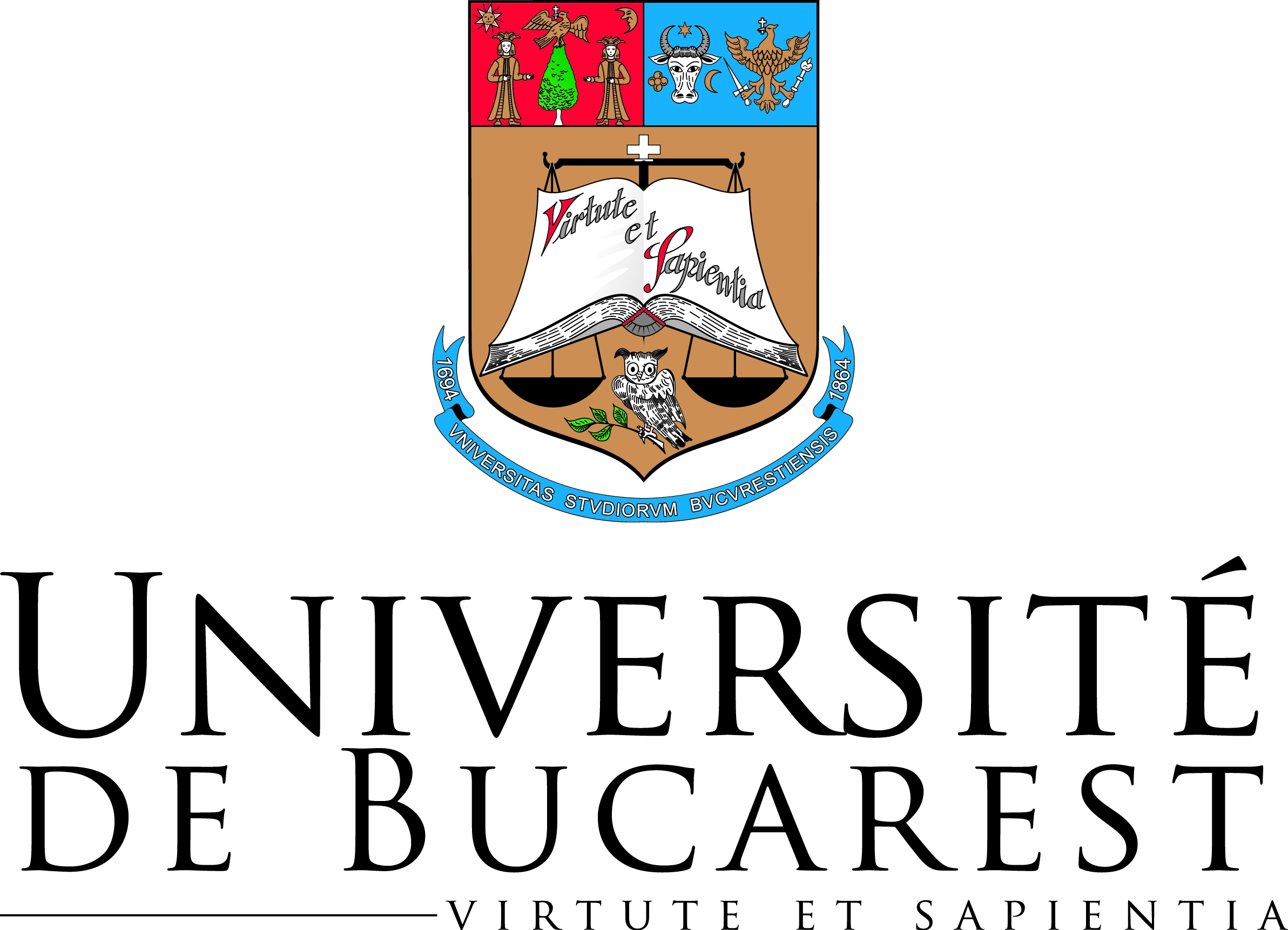 logo universitate vertical color franceza