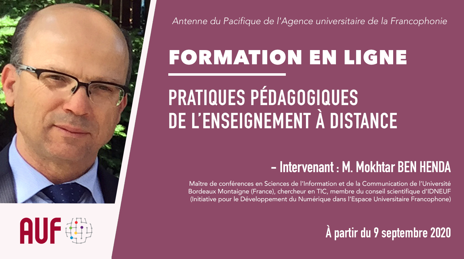 Formation en ligne - Mokhtar