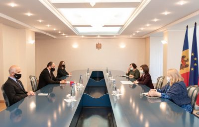 Rencontre avec la Présidente de la République de Moldova