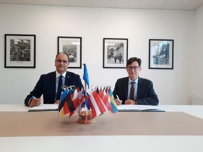 Rencontre avec l’Ambassadeur de France en République de Moldova-signature de la convention du projet des « Classes bilingues francophones »