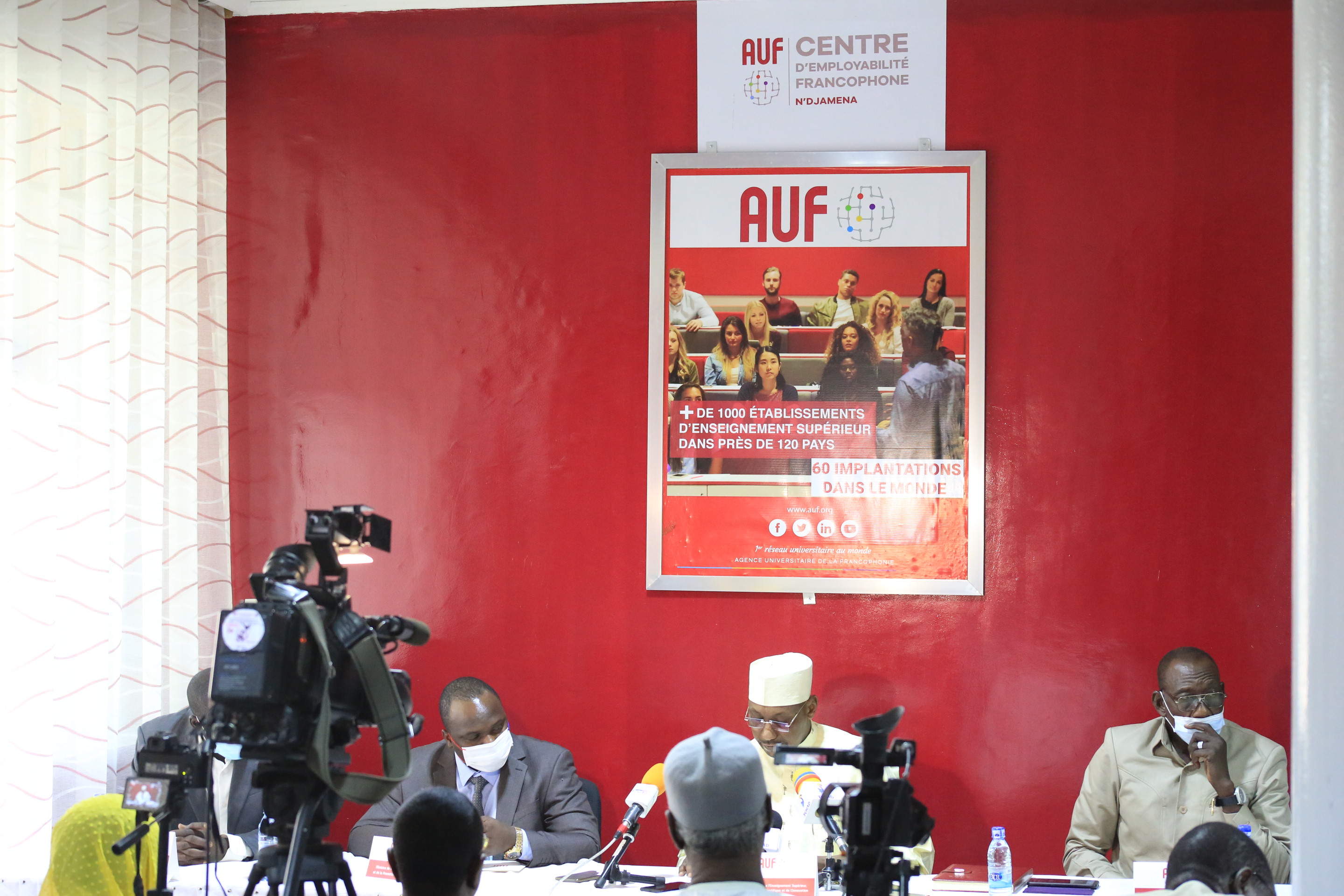 Inauguration du CEF de N'Djaména