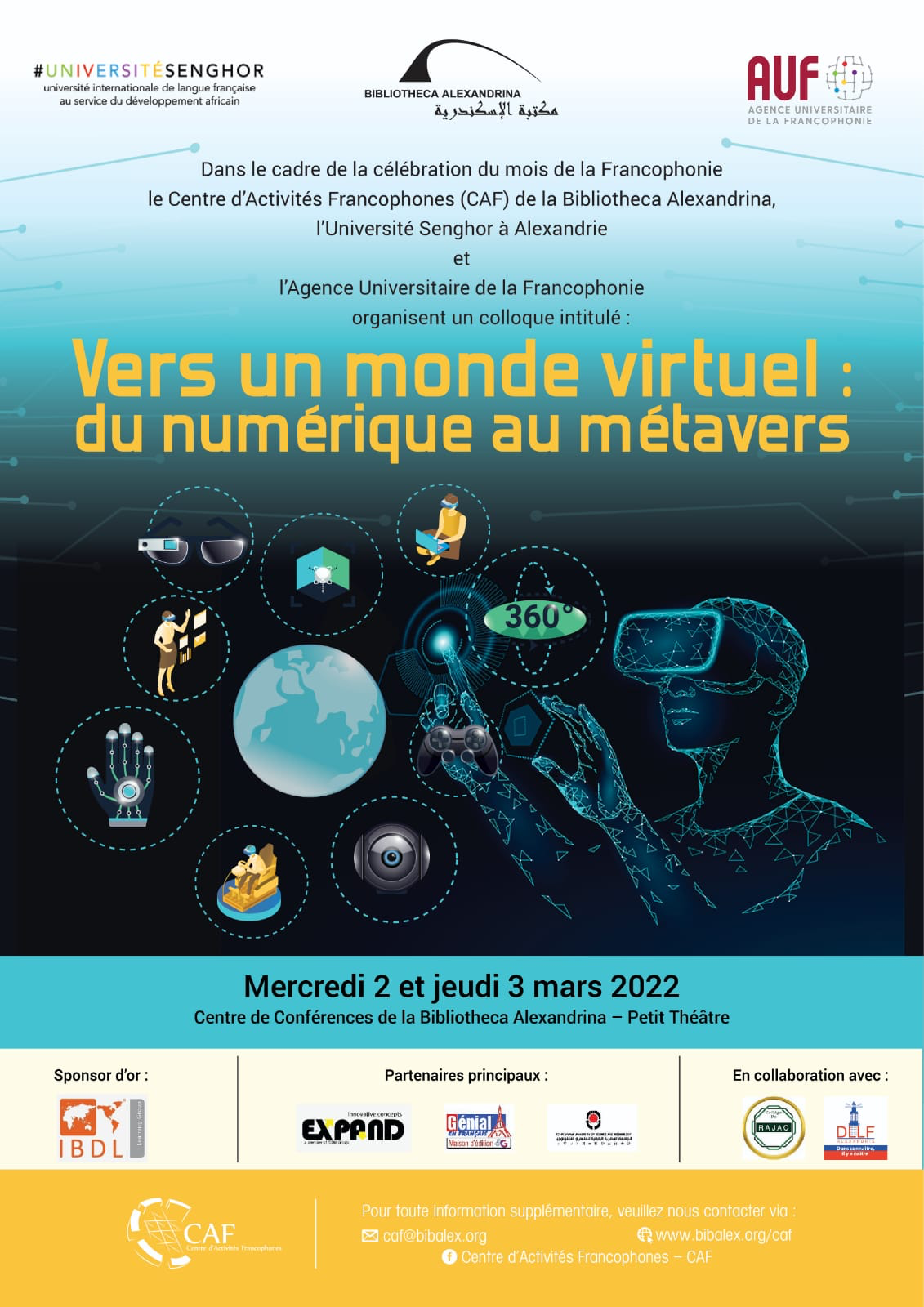 Colloque Francophonie mars 2022