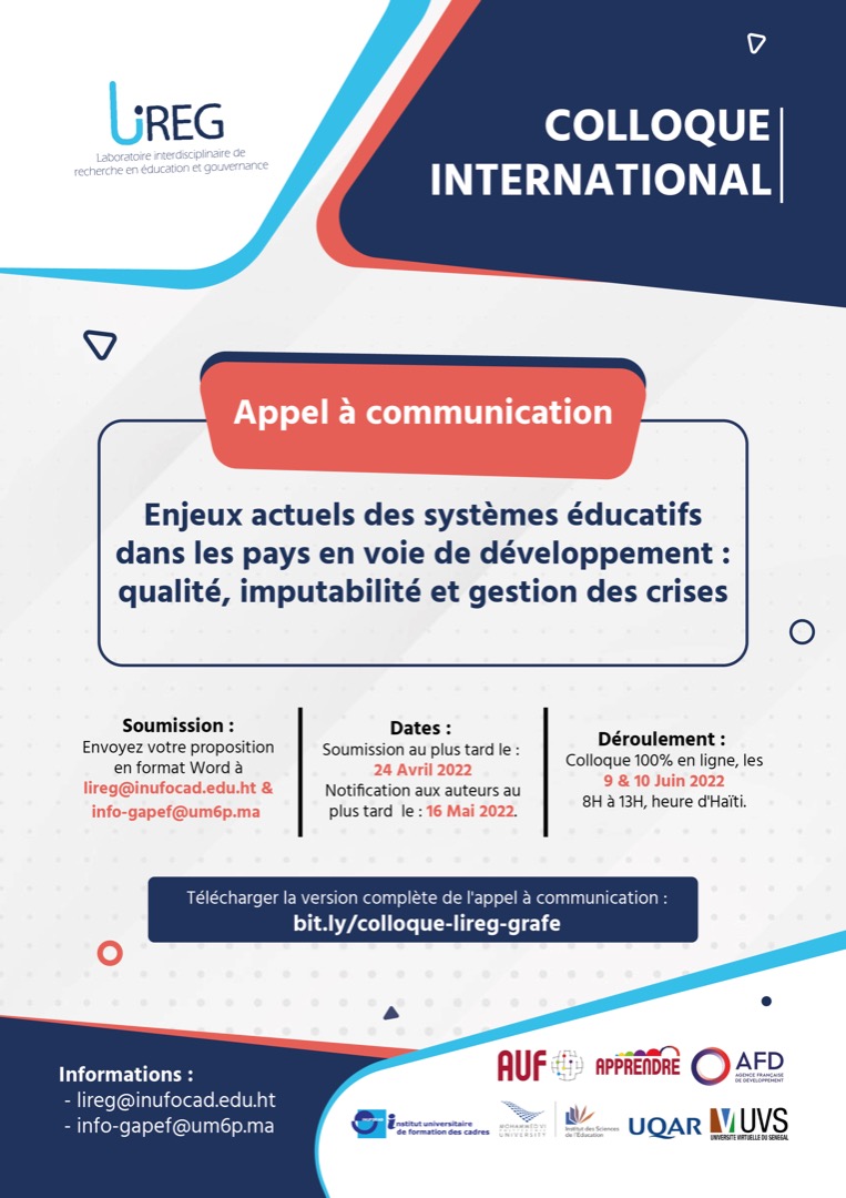 Colloque international LIREG