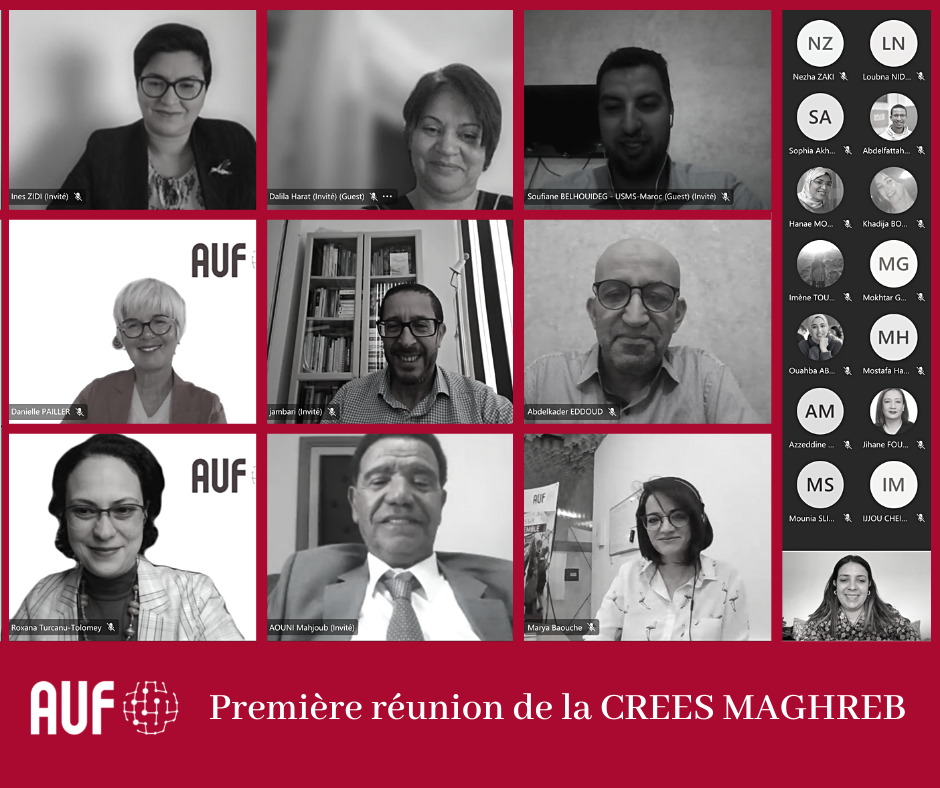 Première réunion de la CRES MAGHREB