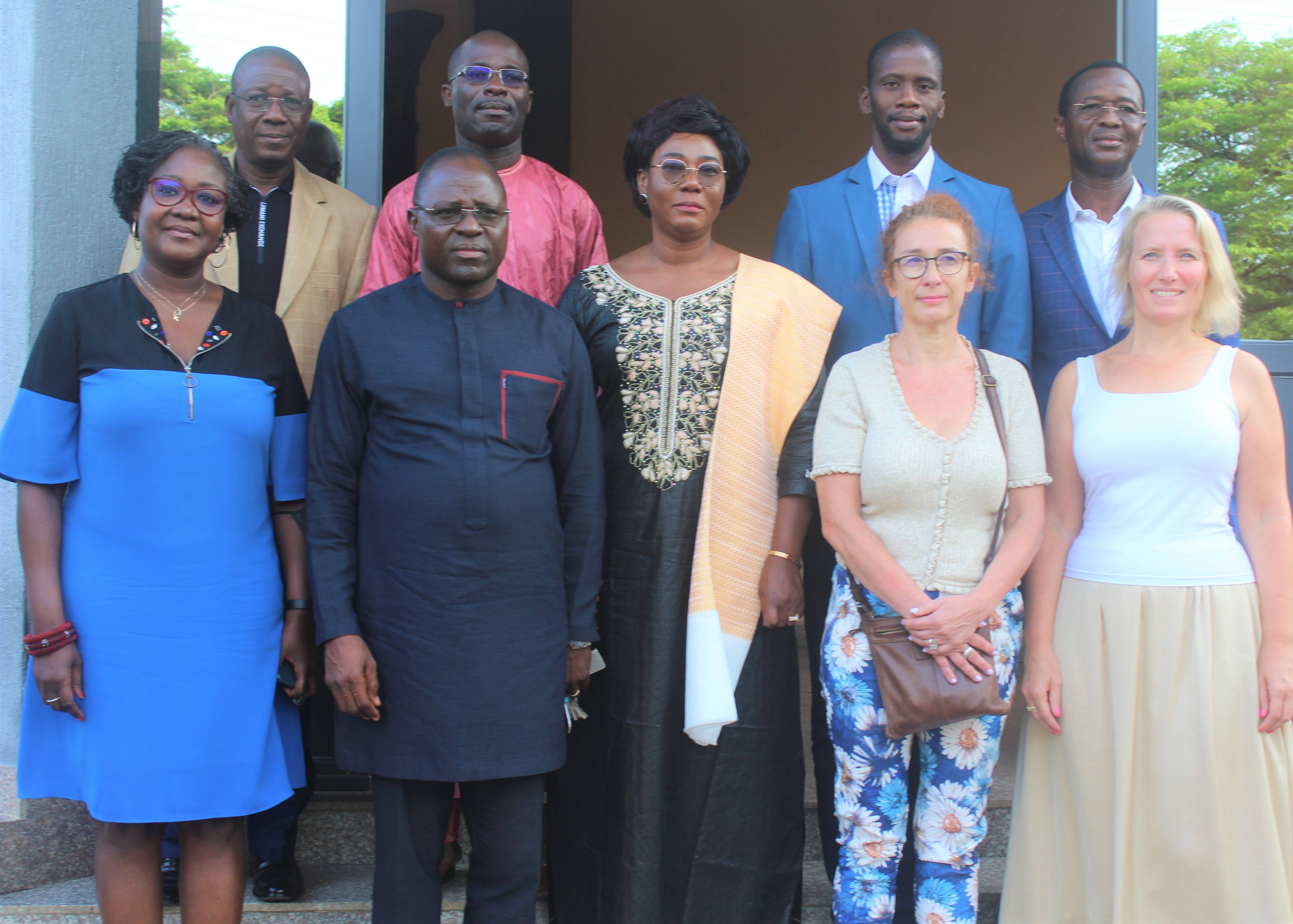 Visite à la chambre de commerce et d'industrie du Togo