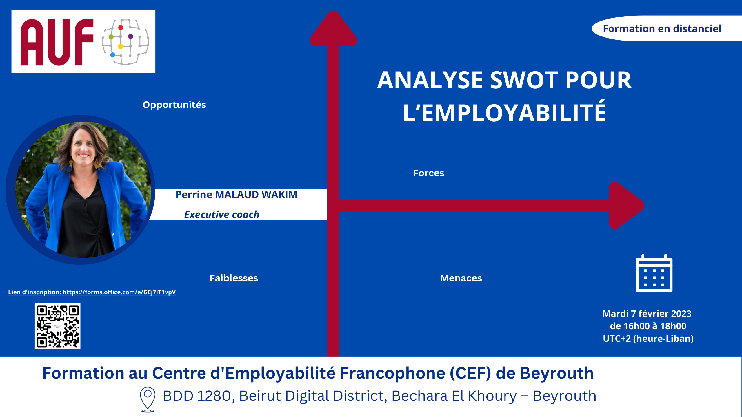 Visuel- Analyse swot pour l’employabilité