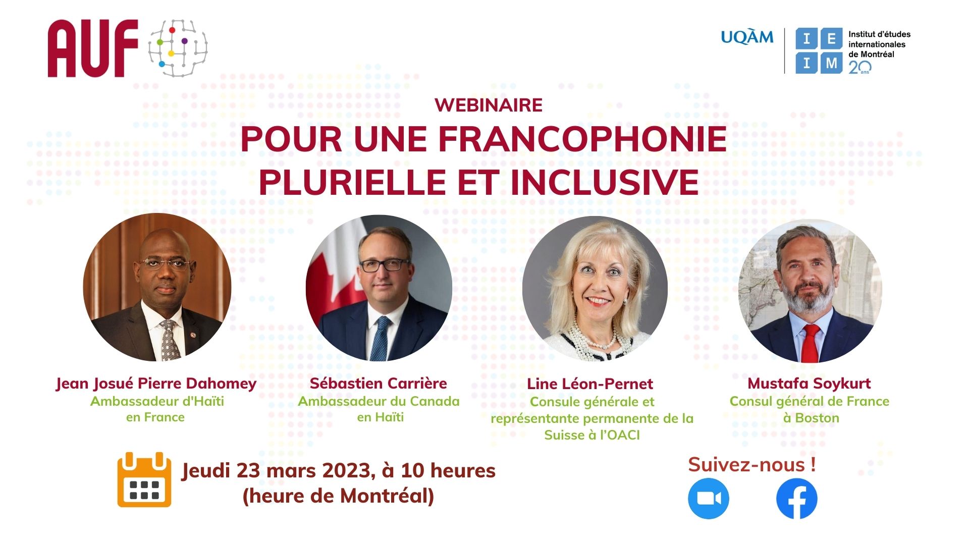 Affiche Francophonie plurielle