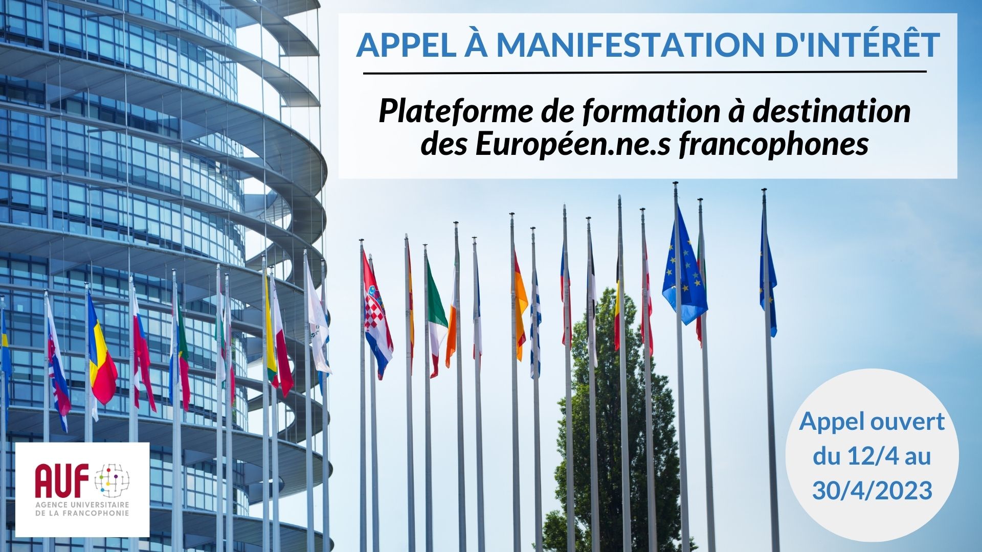 Plateforme de formation à destination des élites européennes francophones ».