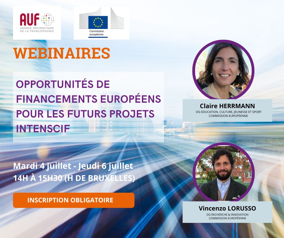 Copie de Webinaires opportunités finacement IntenSciF