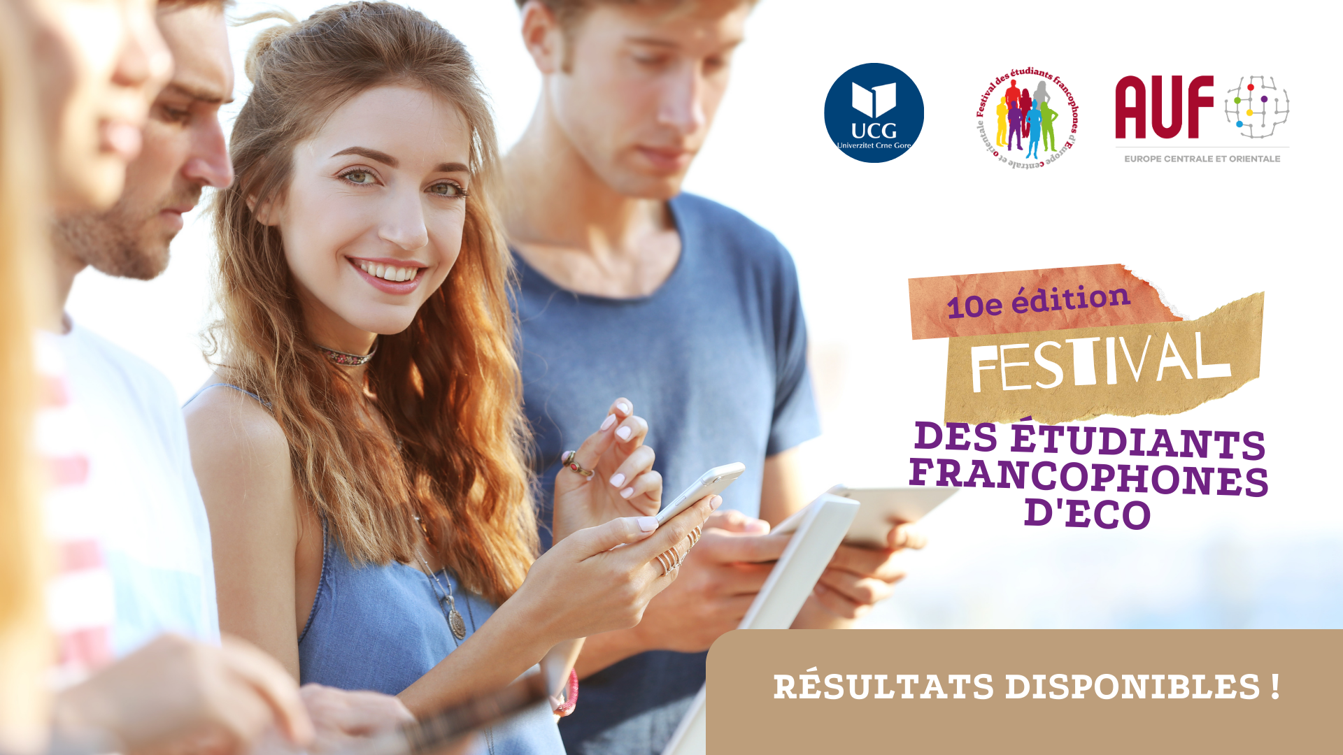 10e anniversaire Festival des étudiants d'ECO - résultats disponibles