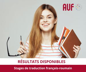Stages de traduction français-roumain à distance en partenariat avec la RFI România – Résultats