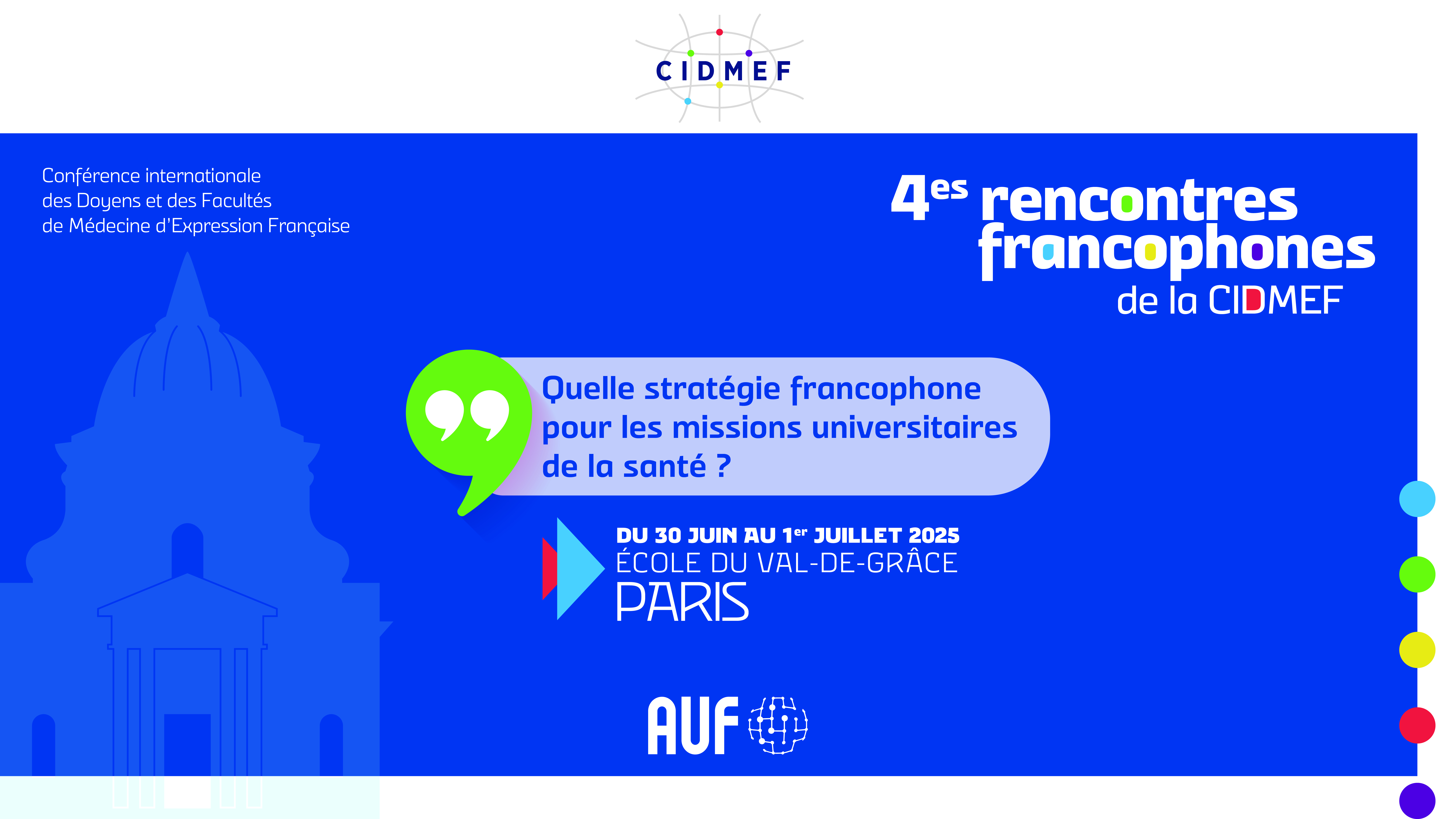 Actu-CIDMEF 4e rencontres francophones
