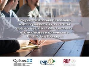 Collaboration en recherche scientifique Québec – Liban : résultats de la 3ème cohorte