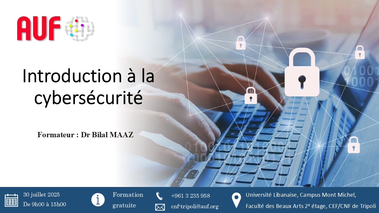 Visuel Introduction à la cybersécurité