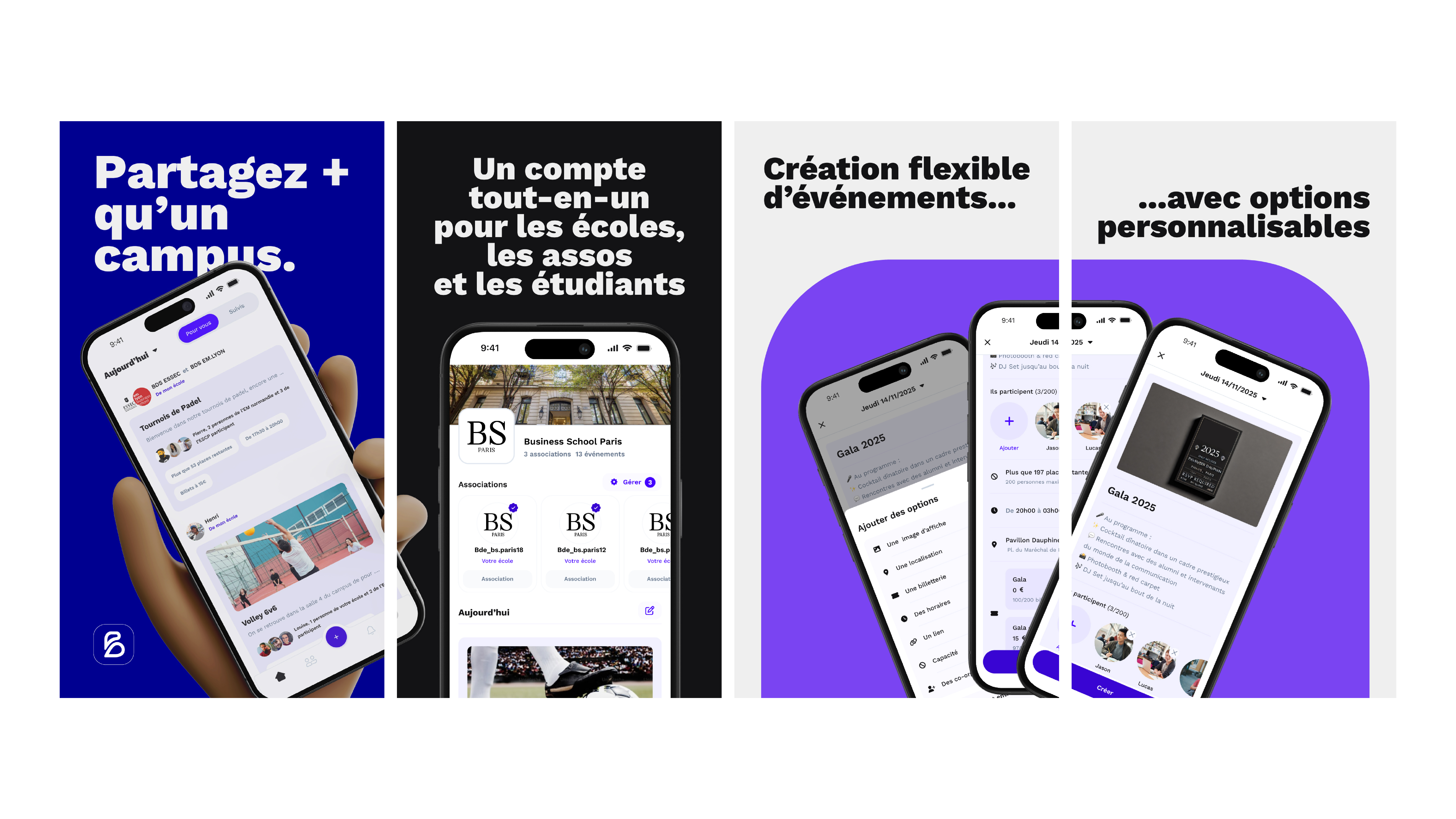 Beeven - Visuels AppStore & PlayStore partie 1