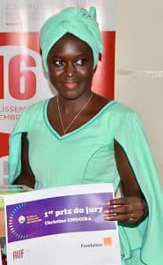 Christine Ongoiba, lauréate malienne MT180 : une chercheuse engagée pour la science
