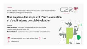 « Mise en place d’un dispositif d’auto-évaluation et d’audit interne de suivi-évaluation »