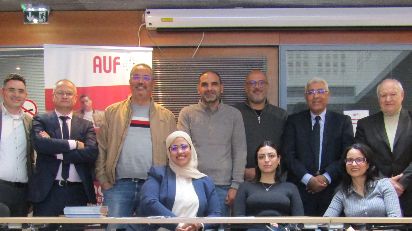 Rencontre avec une délégation de Paris Dauphine, campus de Tunis