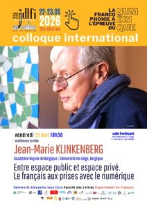 affiche conference klinkenberg