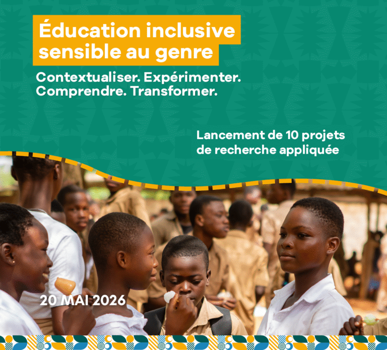 Couverture du livret de l'événement : Annonce de la journée du 20 mai 2026 et du lancement de 10 projets de recherche