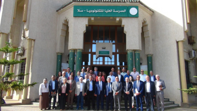 Photo groupe lors de l'atelier de la CITEF à Salé au Maroc