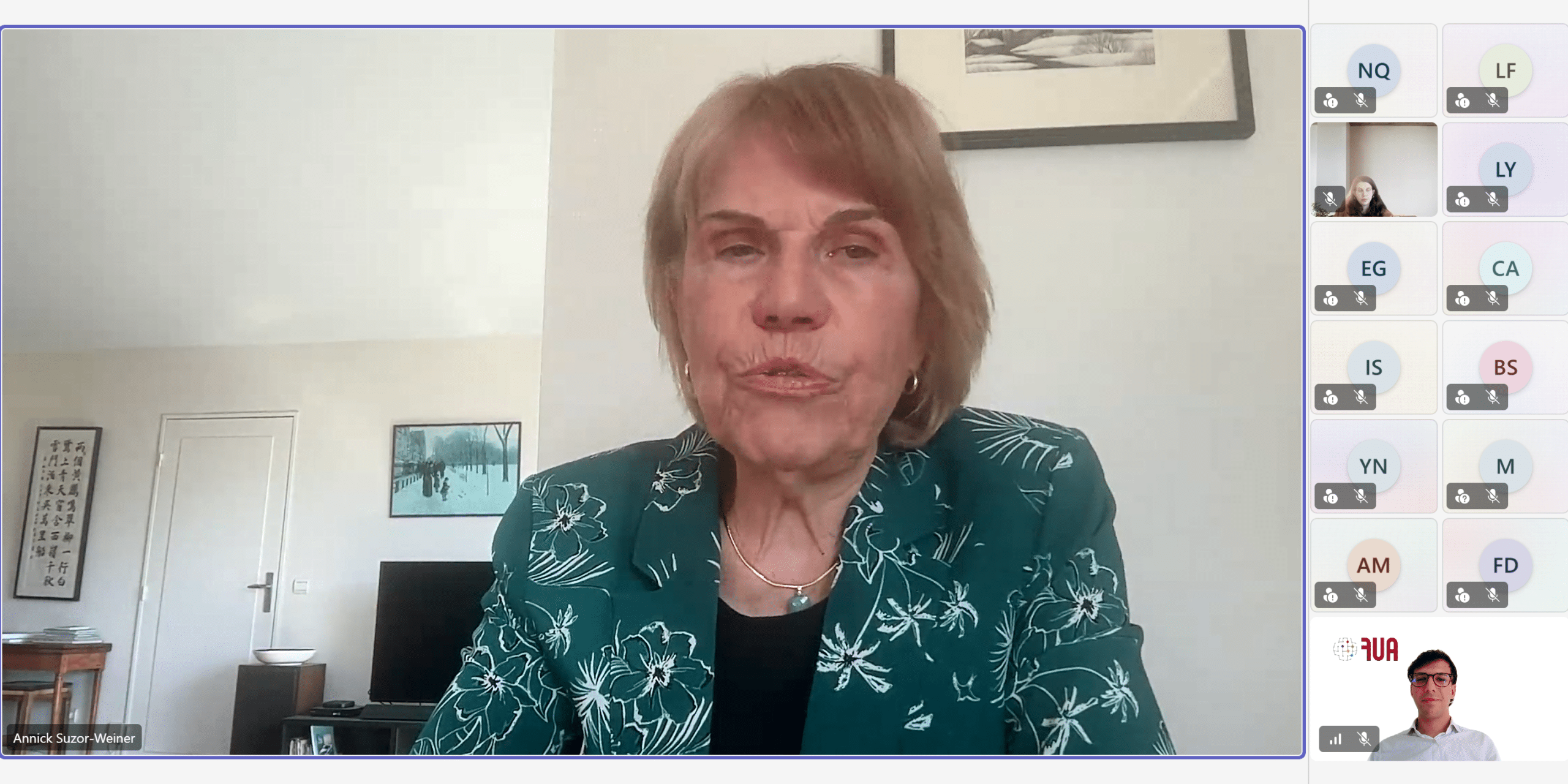 séminaire AUF, invitée Prof. Annick Suzor-Weiner