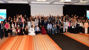 Photo de groupe clôture Semaine mondiale de la Francophonie