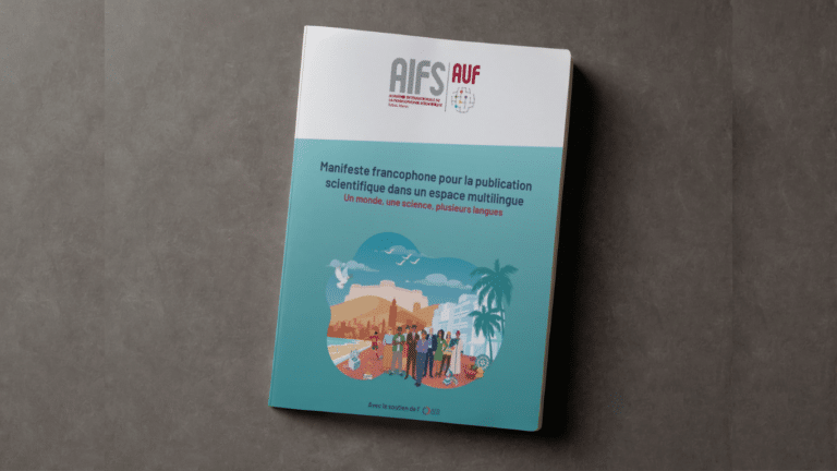 Couverture du Manifeste francophone pour la publication scientifique