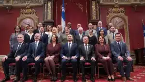 photo famille paq conseil ministres assermentation