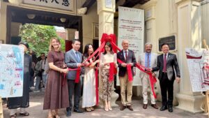 photo itineraires patrimoniaux hanoi 01 inauguration ruban 18octobre2026