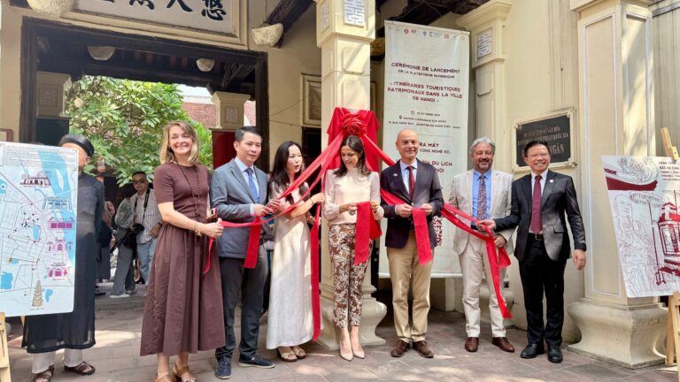 photo itineraires patrimoniaux hanoi 01 inauguration ruban 18octobre2026